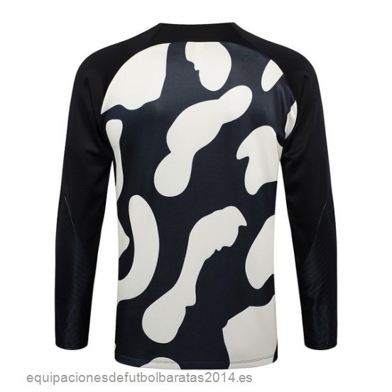 Nuevo Sudadera Entrenamiento Paris Saint Germain 23/24 Amarillo Negro Naranja Baratas